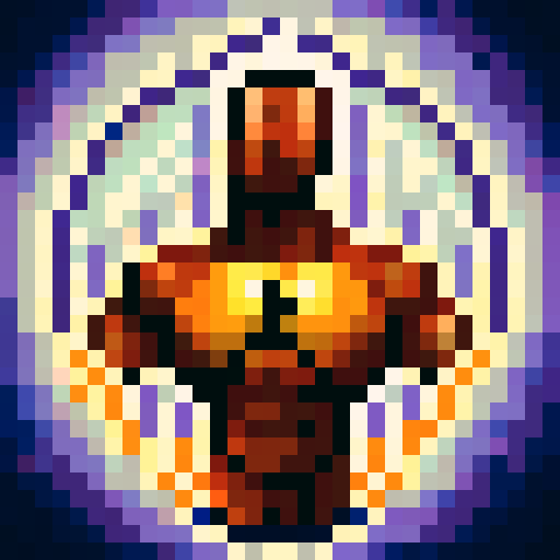 Muscular figure lifting weights