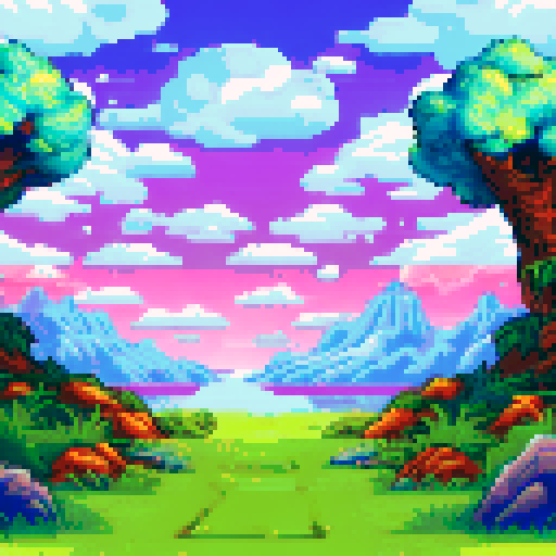 tileset, forest, trees, grass, rocks