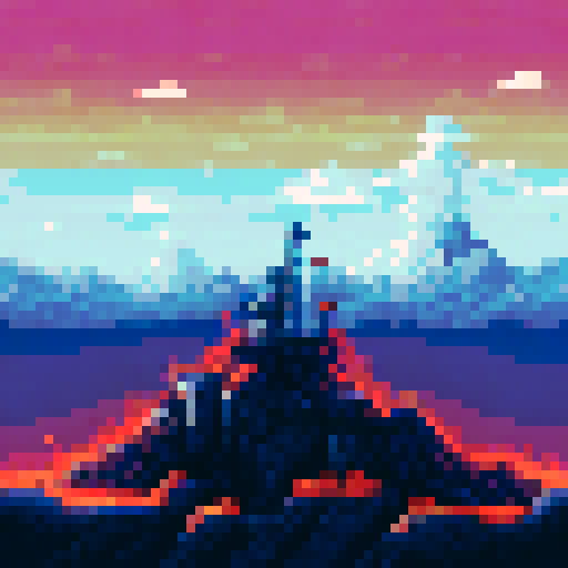 Crushed metal, smoke rising, and snowdrifts surround a BF 109 on a barren, icy landscape that stretches to the horizon in sRGB pixel art