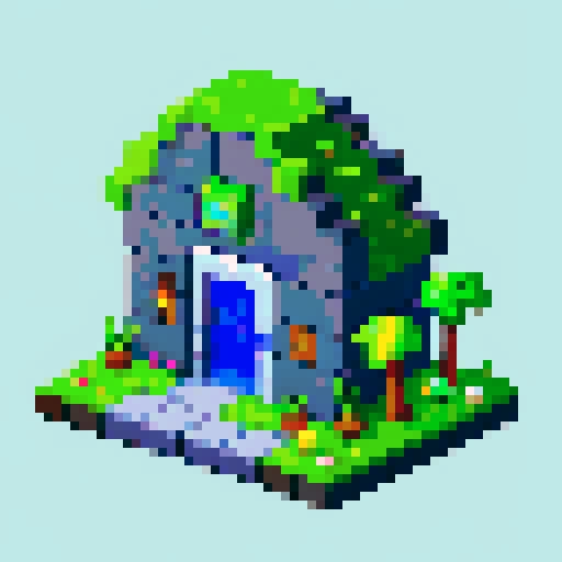 grey background for game pixelart, alien dungeon