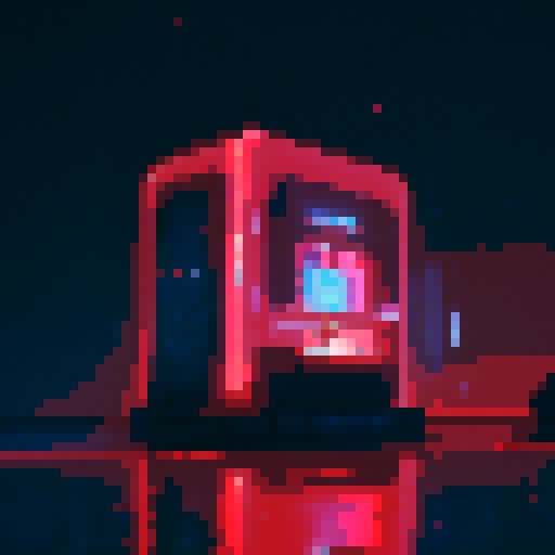 Futuristic , towering skyscrapers, neon lights, vibrant colors, people wearing futuristic outfits, pixel art
