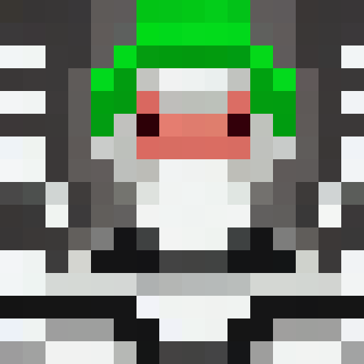 Zombie topdown pixel 16x16