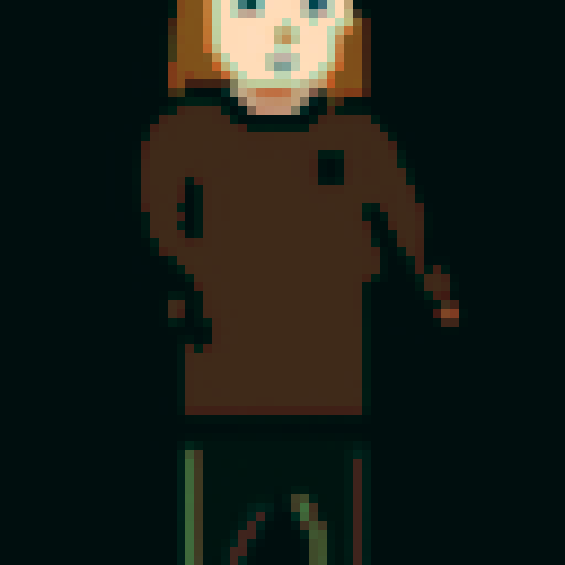 a mom with normal body parts and features