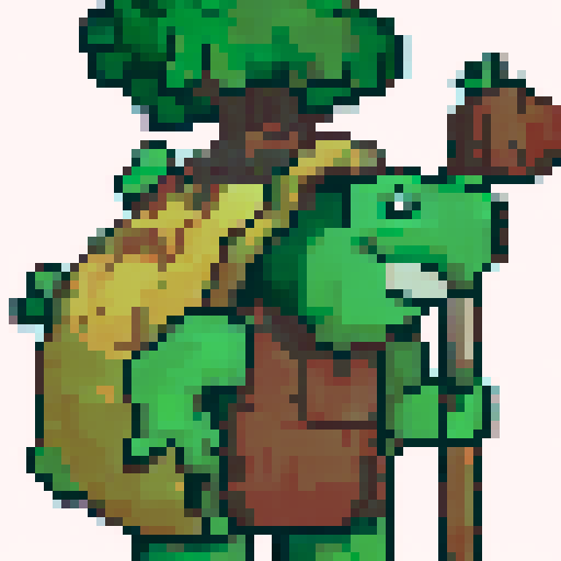 fantasy turtle character, happy and sad expressions, pixel art, vibrant colors, detailed scales, shimmering shell, whimsical eyes, expressive eyebrows, textured background, dynamic lighting, sRGB