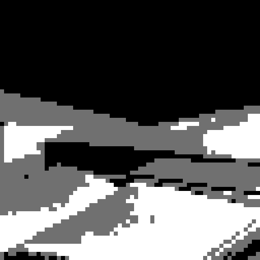 old, tattered book, dark neo style, wooden surface rough and pixelated, bar counter, fantasy RPG