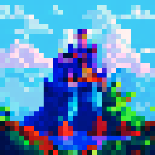 Kamoshida's palace but in 8 bit