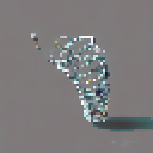 a coiled metal spring