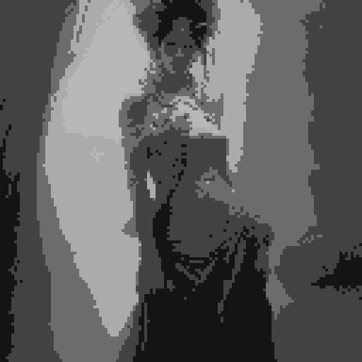 portrait of a goddess by Alphonse mucha 