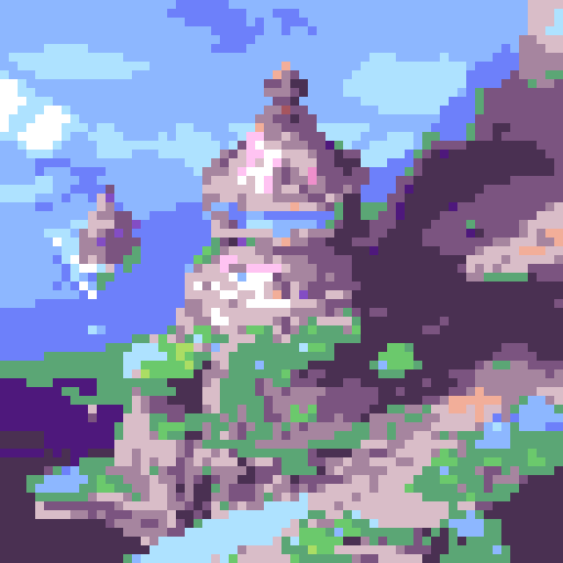 Pokemon, Chrono Trigger, vibrant colors, detailed sprite, ocean, lighthouse, retro charm, pixelated characters, whimsical creatures, magical abilities, epic adventures, nostalgic journey, sRGB, pixel art, background, landscape