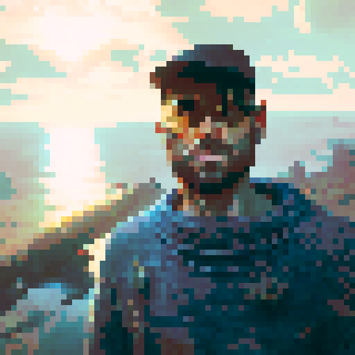 neon, cyberpunk, avatar picture