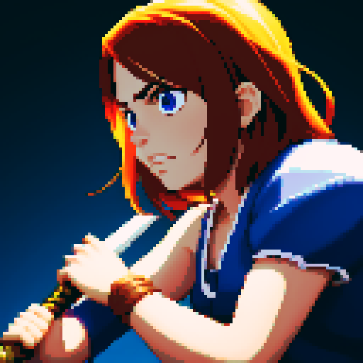 sword swinging, closeup of sword attack