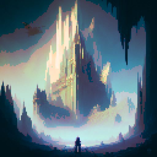 Satanic castle scenery, Castlevania style, top view