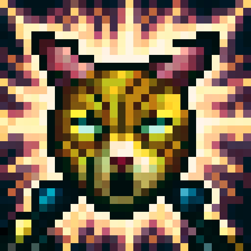 make a cartoon looking cat