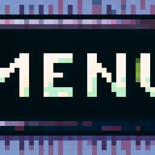 grim vampire hunter, intense gaze, red eyes, fangs bared, blood-stained teeth, vampire bat symbol, dark background, pixelated, detailed shading, menacing aura, skill icon, 32x32 pixels, sRGB colors, close-up view, UI style