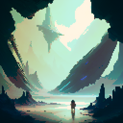 stunningly beautiful landscape circular composition