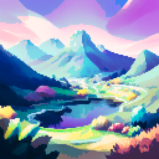 cimple golfcourse green, vibrant blue sky, rolling hills, tall palm trees, golden sunset, serene lake, distant mountains, soft shadows, crisp lines, minimalist design, sweeping curves, balanced composition, natural elements, tranquil atmosphere, timeless beauty, harmonious color palette, dynamic perspectives, immersive experience, captivating textures