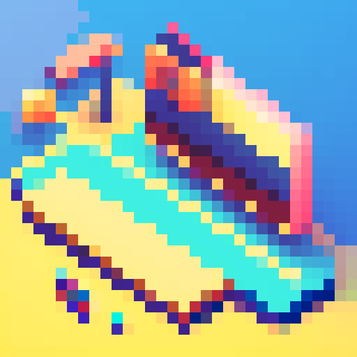 shake hand, pixel art, game asset for icon, vibrant colors, detailed shading, and crisp lines