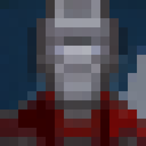 rendered in a 16 x 16 portrait style. 