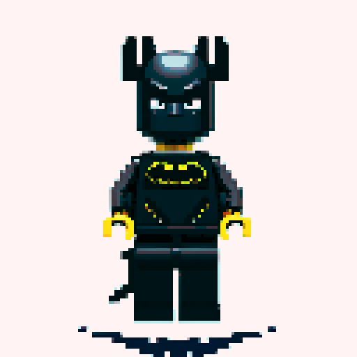batman lego pixel 