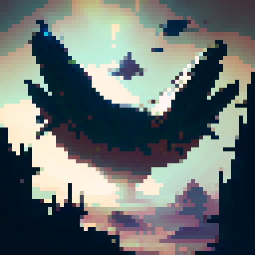 Create a futuristic pixel art game asset of a fierce warrior wielding a heavy-duty machine gun amidst a sci-fi landscape.