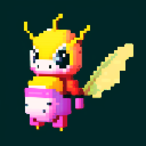 antropomorphic bee character