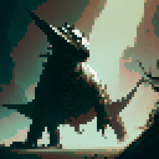 vicious, spined lizard with sharp teeth, dark brown scales, crawling on the ground, full body shot, dark fantasy RPG, dreary looking field, fantasy RPG