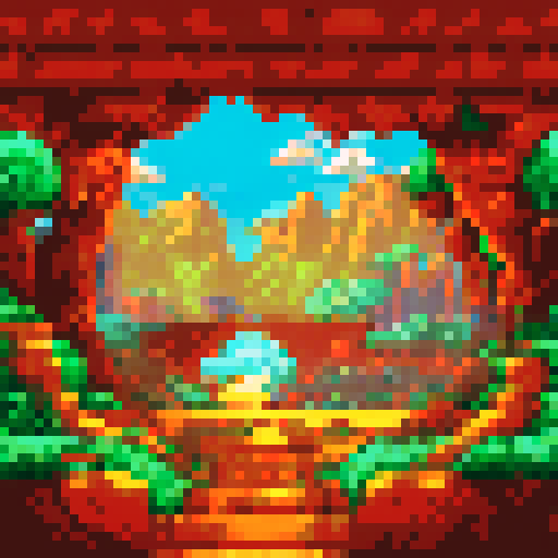 Pixelartbackground for a top down shooter game main menu