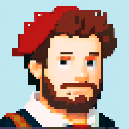 portrait of a scruffy looking first mate 16th century