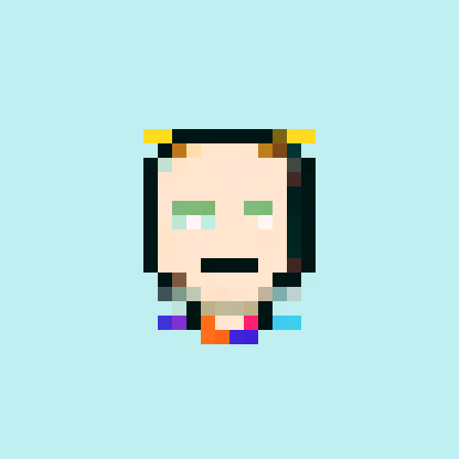 knight with a fierce expression, vibrant colors