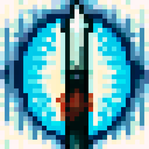 weapon icon, hand holding a sword, silver blade, black background, sword pointing up