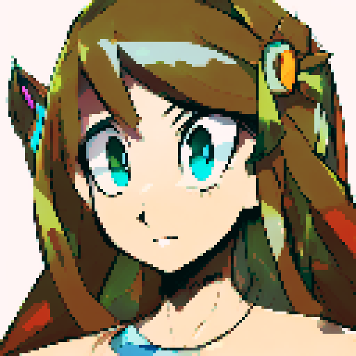 anime, cartoon, vivid colors