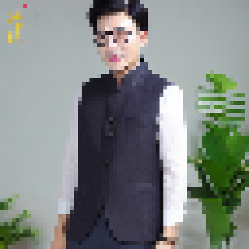 tạo cho tôi nhân vật mặc vest mặt ngầu tóc đen , mắt hí nhưng có thần 