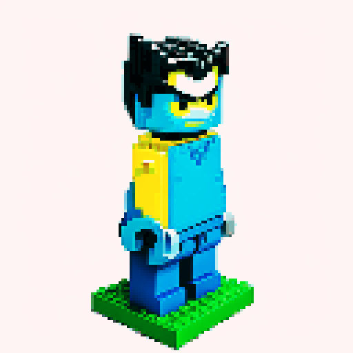 wolverine lego pixel