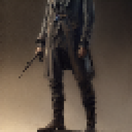 Hunt Showdown Hunter, Dark Colors, full body