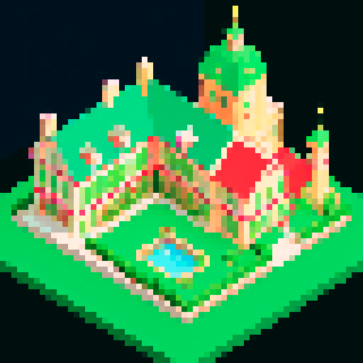 mortgage monte carlo simulator, pixel art, sRGB, colorful, vibrant, graphical, financial data, probability distribution, house icon, animated, looping, dynamic, interactive, user-friendly, intuitive, visually appealing, charts, graphs, numbers, simulation results, risk analysis, loan options, interest rates, affordability, real estate market, economic trends