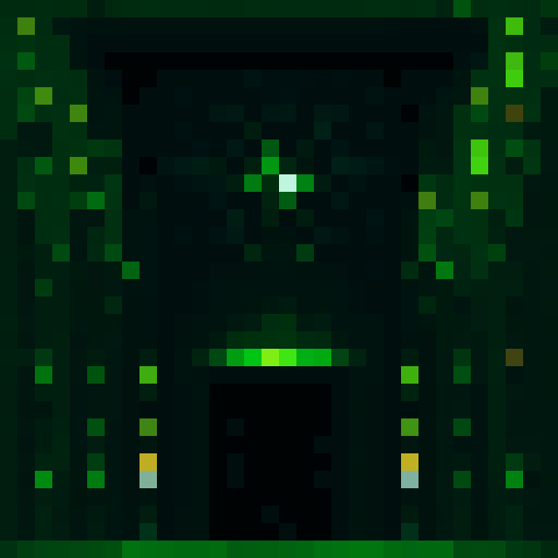 closeup of infinite doorways inside another doorway