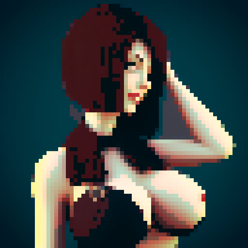 sexy woman avatar with big boobs