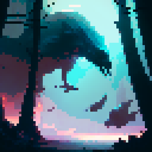 Dark, menacing raven with fiery red eyes, mystical, enchanted forest, ready to attack, fantasy RPG