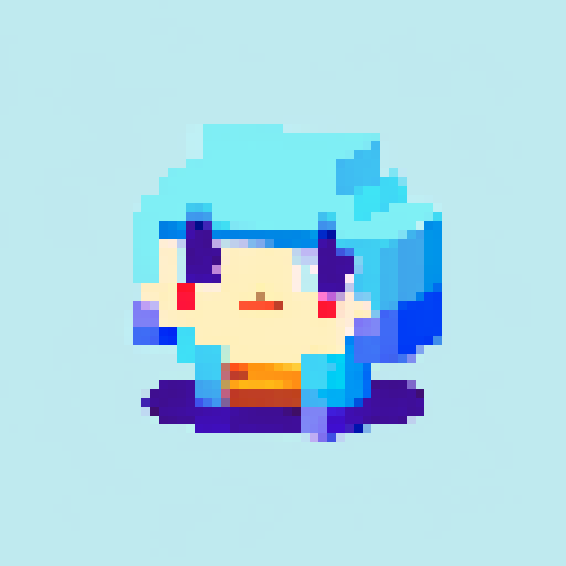 small cute character for a side scrolling video game
