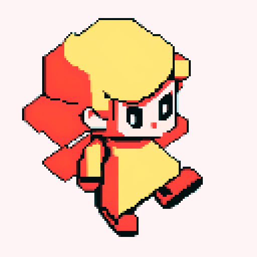 pixel art with a white background and a contour for the shape