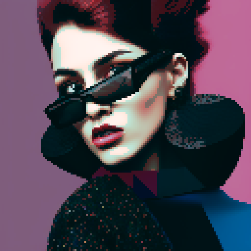 fashion icon, contemporary collage, highly detailed, digital painting, 4k, hdr, punk, fashion, smooth, sharp focus, art by nick knight, sandra chevrier and john hoyland