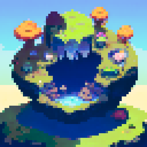 A towering, cylindrical space station surrounded by glowing green energy fields, set against a vast expanse of stars in a landscape portrait