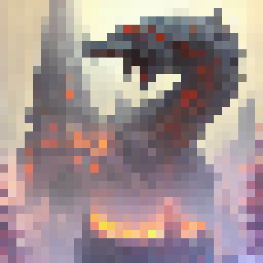 "Amidst the red flames of the dark and eerie forest, misty tendrils twist and writhe around a towering castle nestled in the trees - a scene straight out of a fantasy RPG."