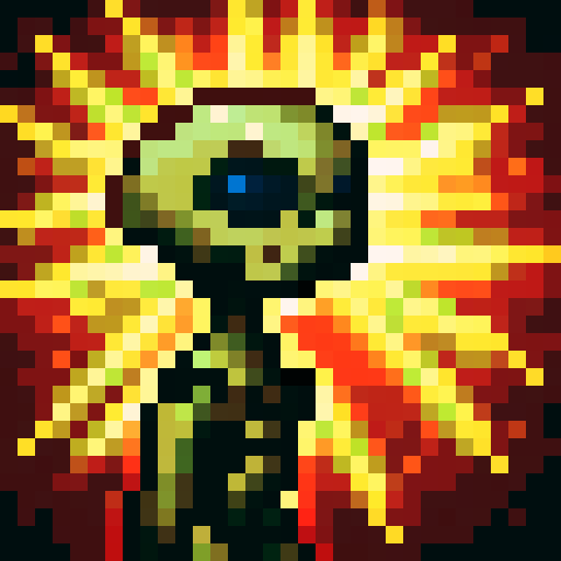 bold, fierce, and cute skeleton