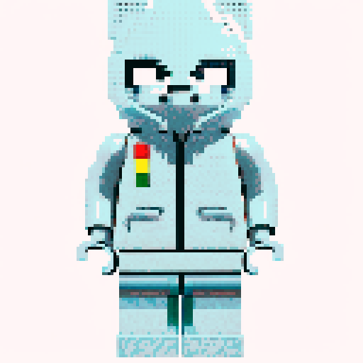 hoody pixel lego 