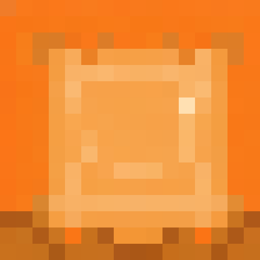 16x16 Minecraft game texture of a  lamp.