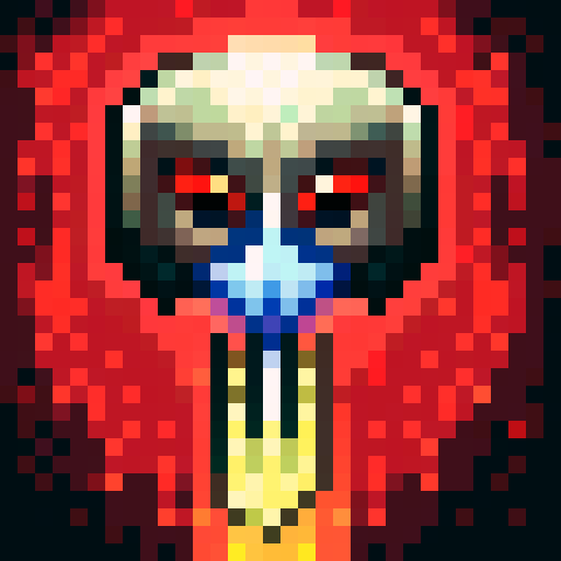 execute, ingame skill icon, the skill executes low health enemies instantly, menacing, red