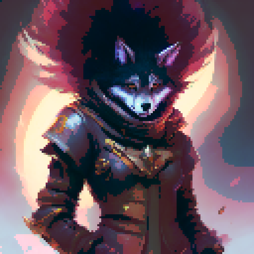 Please provide me an animation sheet for a wolf enemy. This wolf has been overtaken by dark magic and has been made more powerful and bloodthirsty.

The animation sheet should contain multiple frames of the wolf sprite for each of the following actions:

Turn to a given rotation

Move forwards

Static overwatch, searching for enemies

Dynamic overwatch, moving forwards while searching for enemies

Basic attack

Heavy attack

Death

Forwards dash