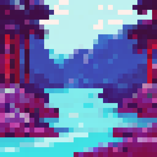 A fjord in norway, frigid cold temperatures, icy blues and teals
