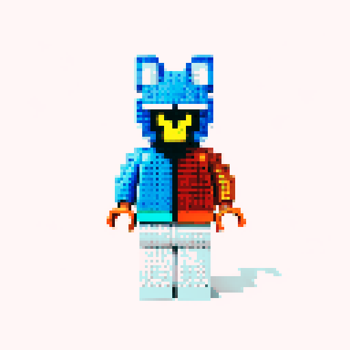 hoody pixel lego